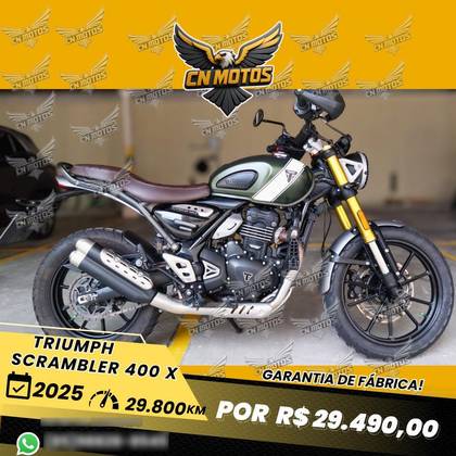 TRIUMPH SCRAMBLER 400 X 